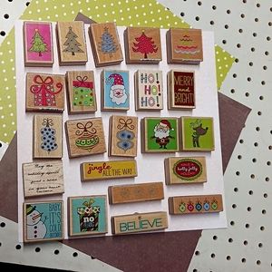 🔹️Stamps, Christmas themed